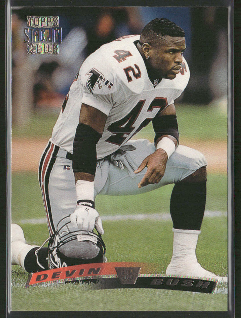Devin Bush 1996 Stadium Club #23 Atlanta Falcons