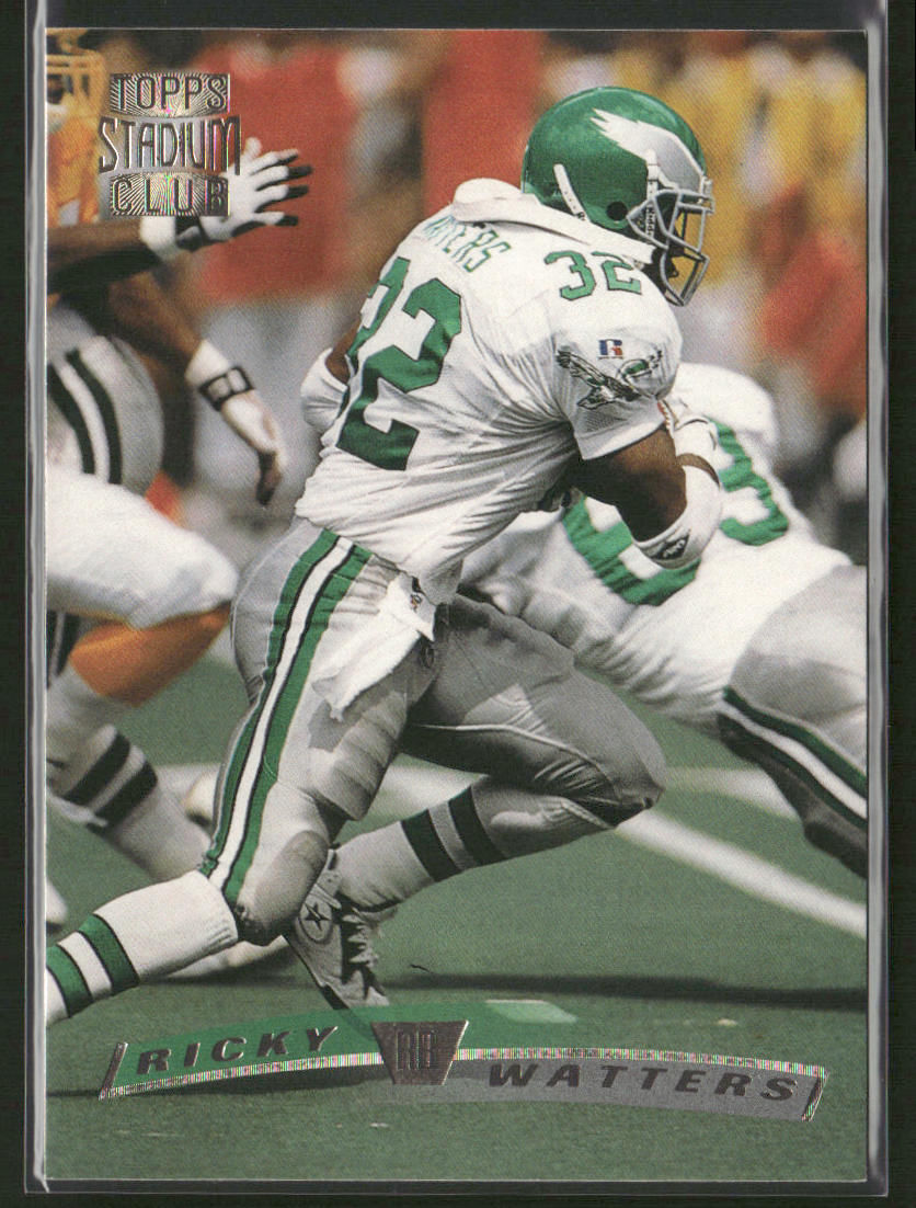 Ricky Watters 1996 Stadium Club #25 Philadelphia Eagles