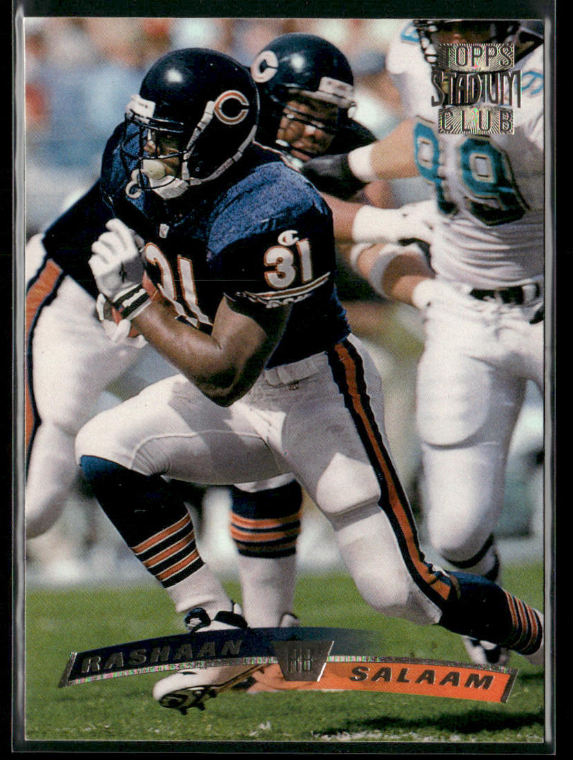 Rashaan Salaam 1996 Stadium Club #31 Chicago Bears