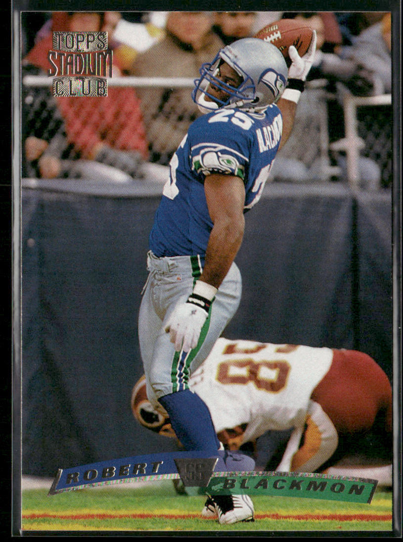 Robert Blackmon 1996 Stadium Club #43 Seattle Seahawks