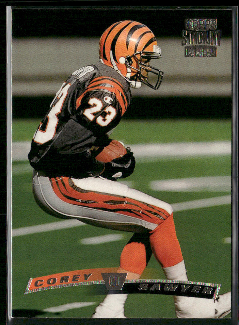 Corey Sawyer 1996 Stadium Club #58 Cincinnati Bengals