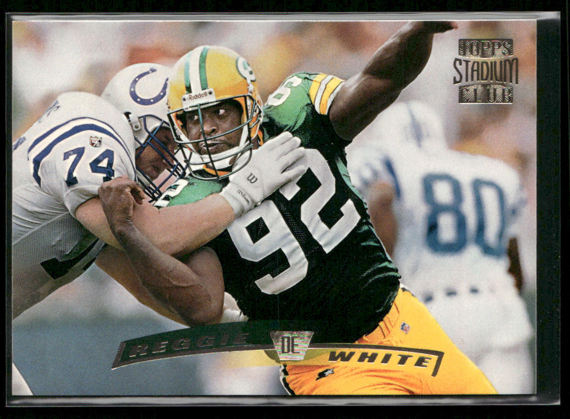 Reggie White 1996 Stadium Club #60 Green Bay Packers