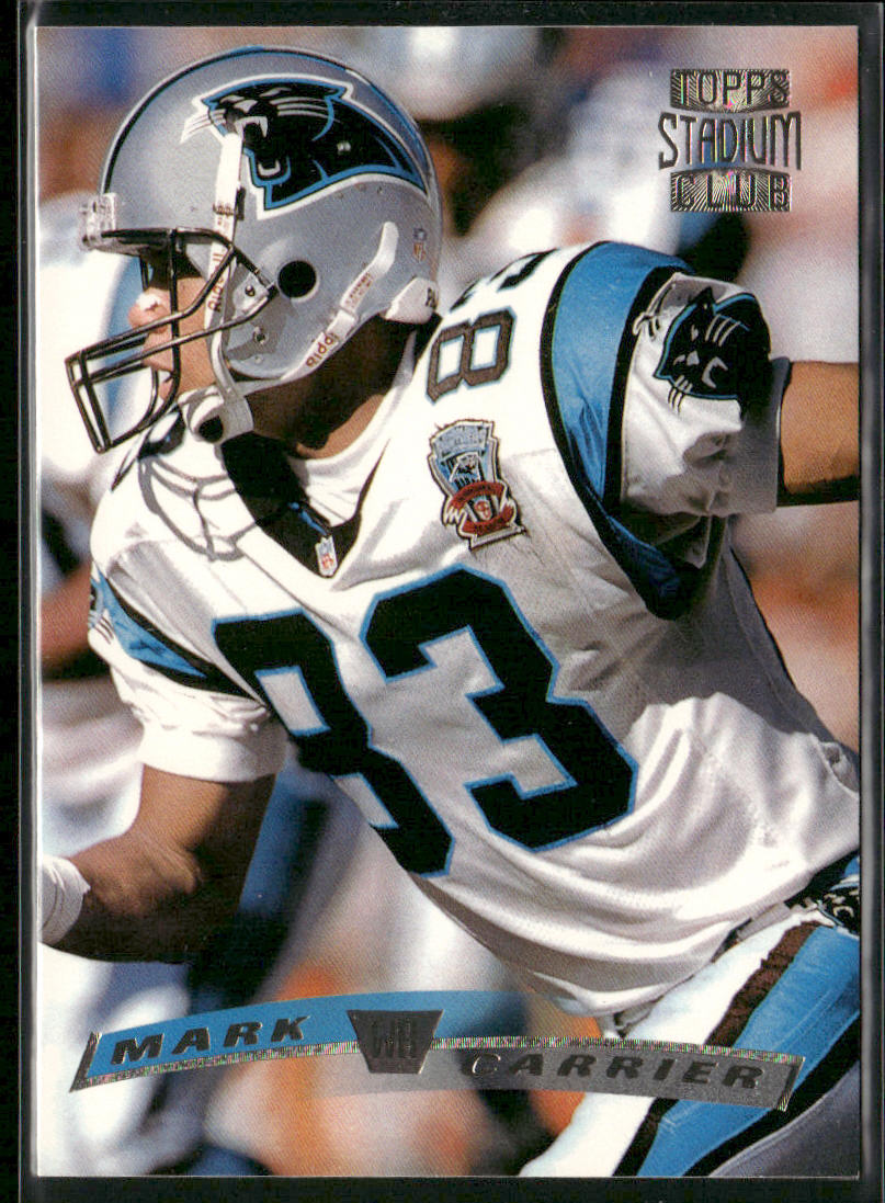 Mark Carrier 1996 Stadium Club #65 Carolina Panthers