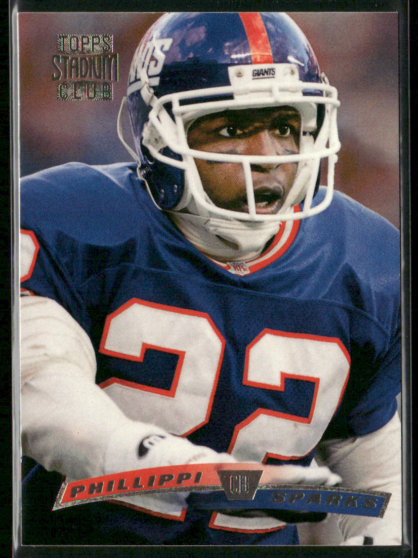Phillippi Sparks 1996 Stadium Club #67 New York Giants