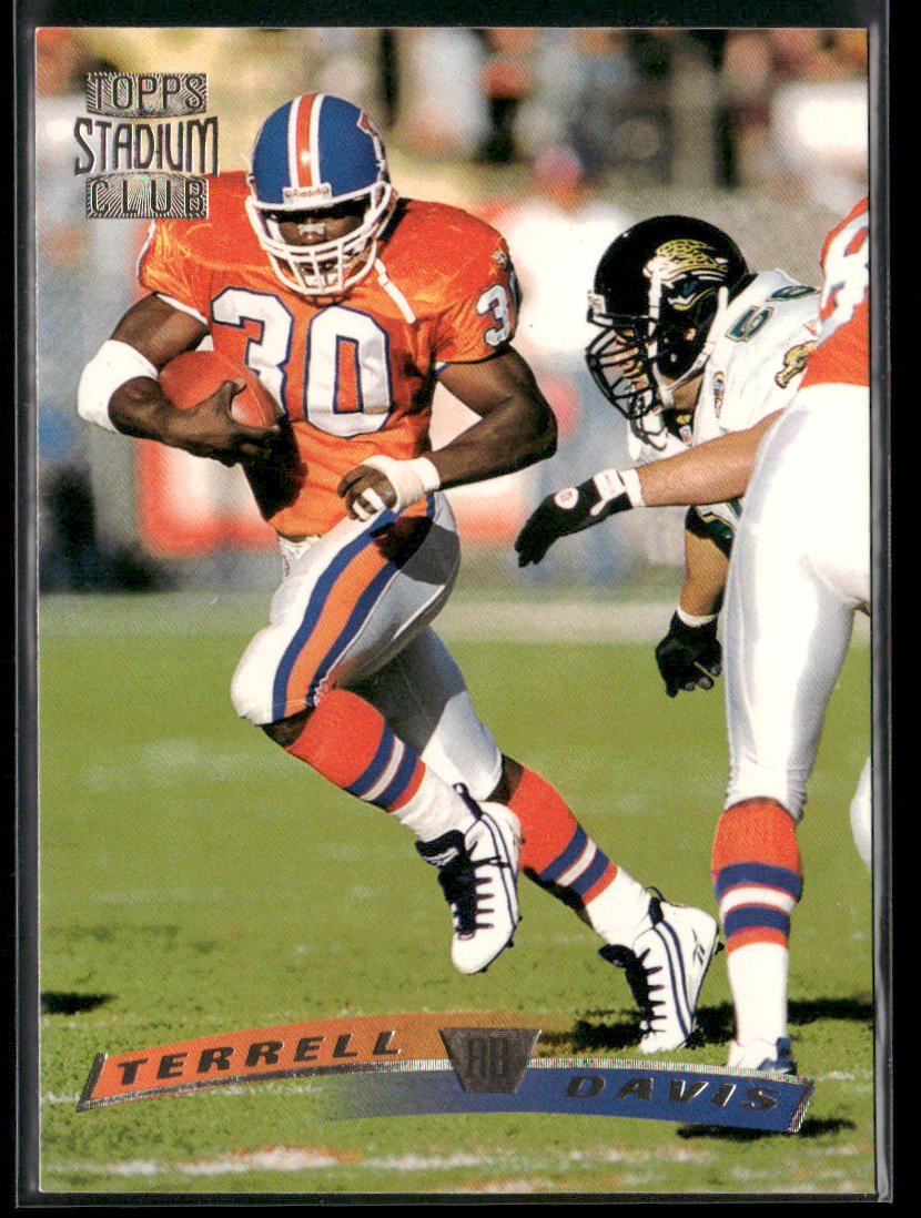 Terrell Davis 1996 Stadium Club #72 Denver Broncos