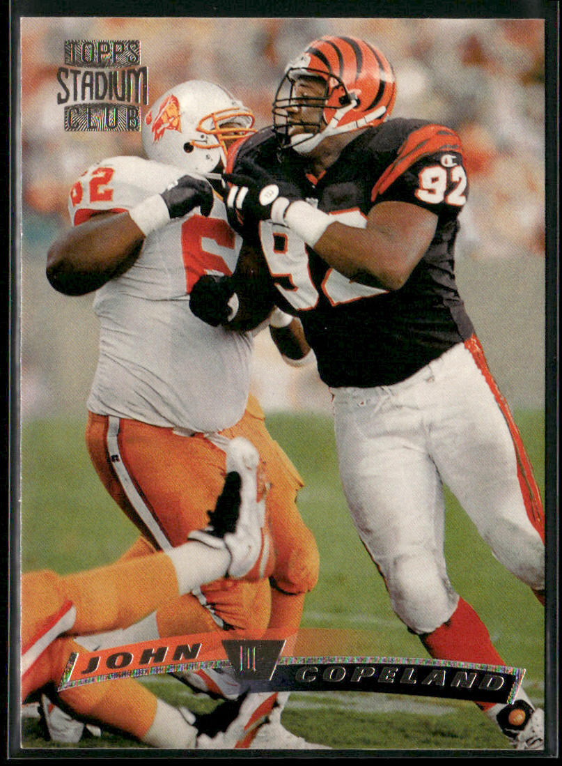 John Copeland 1996 Stadium Club #88 Cincinnati Bengals