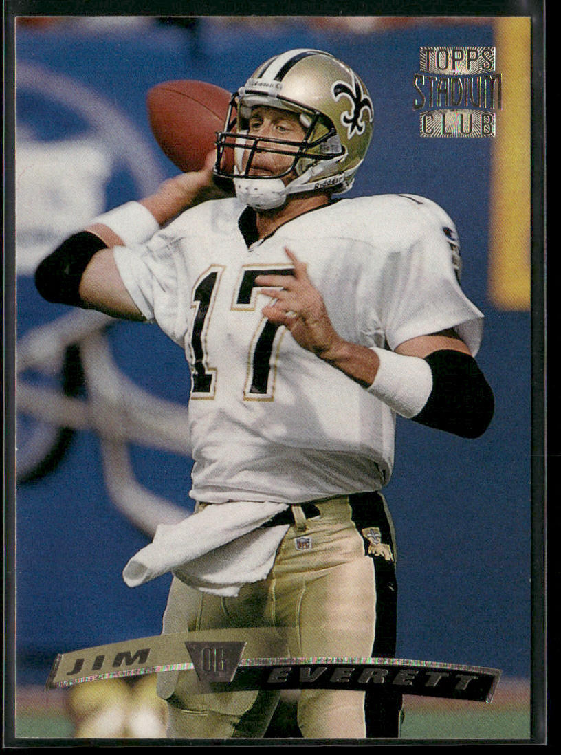 Jim Everett 1996 Stadium Club #90 New Orleans Saints