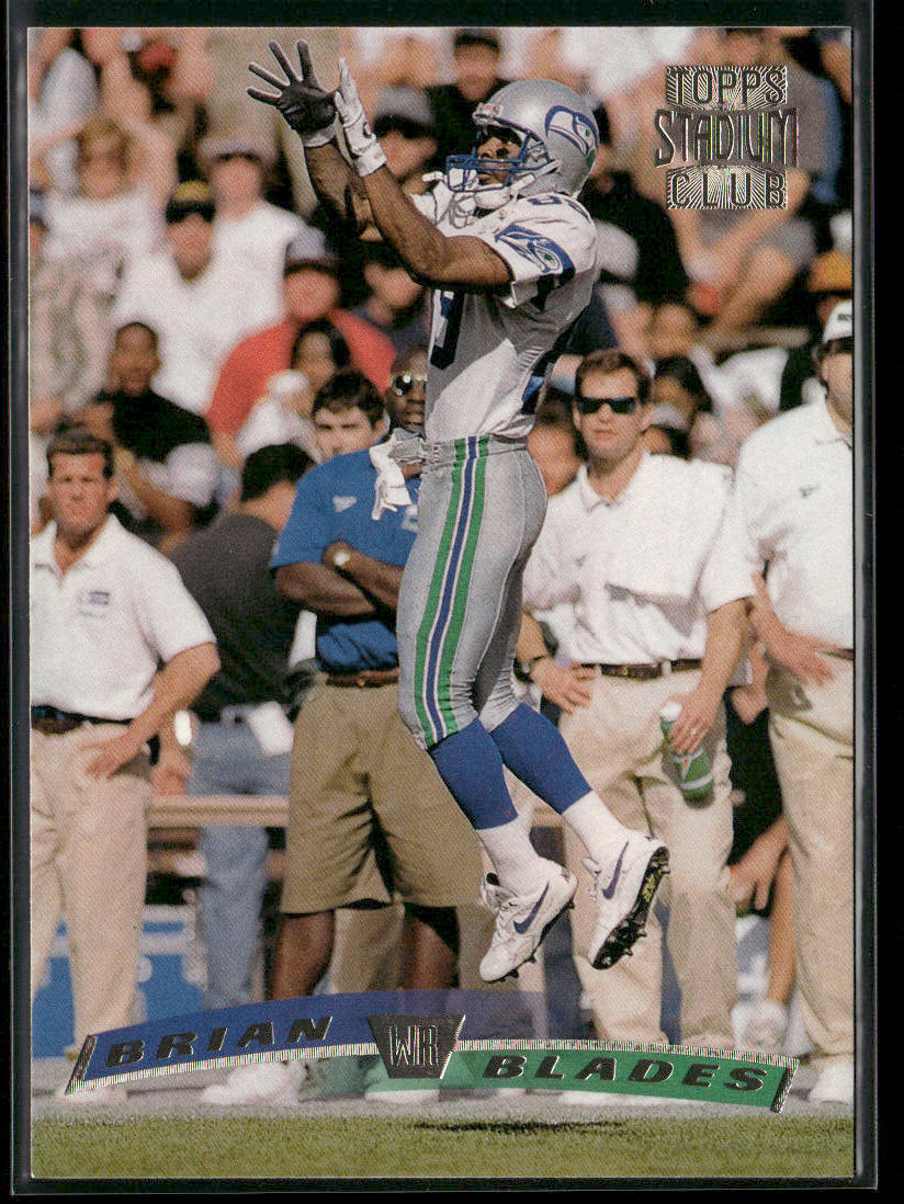 Brian Blades 1996 Stadium Club #126 Seattle Seahawks