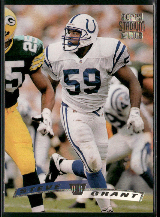 Stephen Grant 1996 Stadium Club #131 Indianapolis Colts
