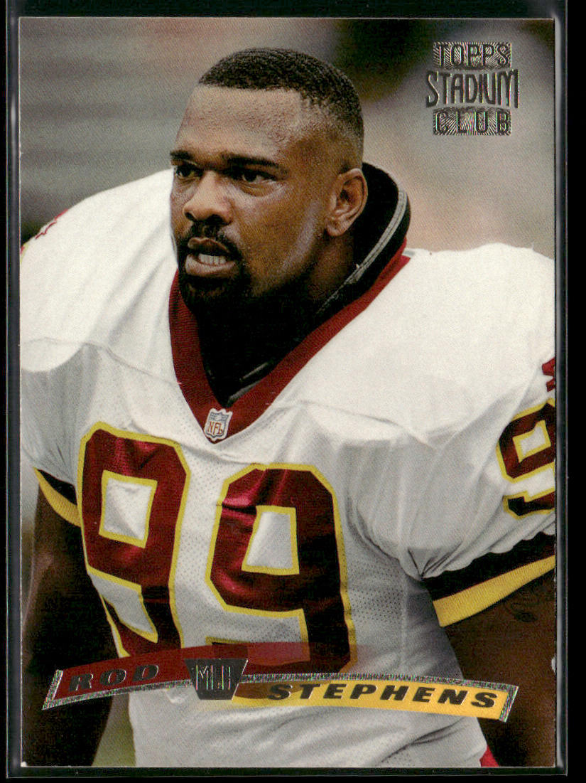 Rod Stephens 1996 Stadium Club #134 Washington Redskins