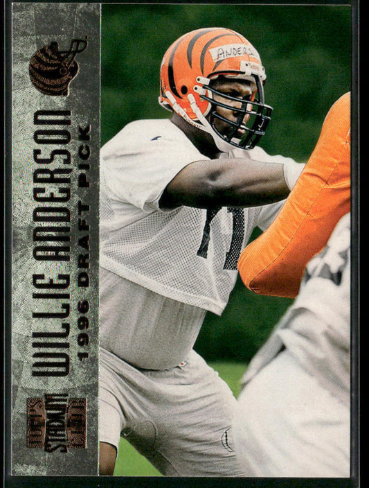 Willie Anderson 1996 Stadium Club #137 RC Cincinnati Bengals