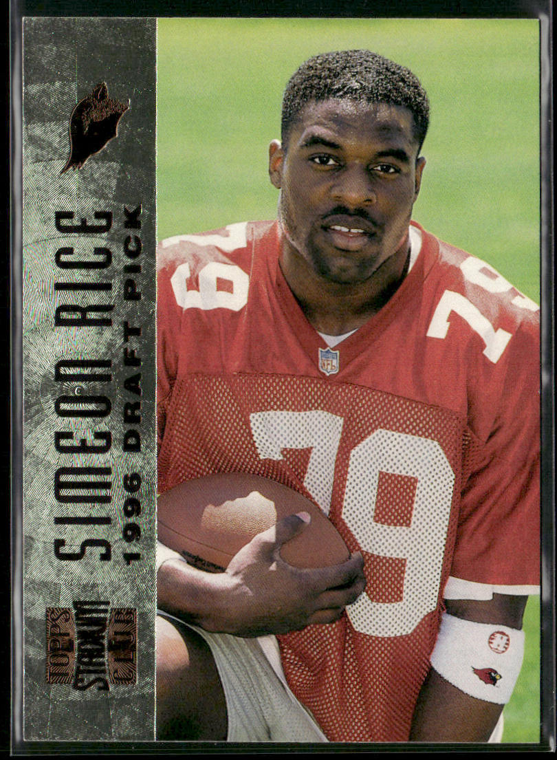 Simeon Rice 1996 Stadium Club #140 RC Arizona Cardinals