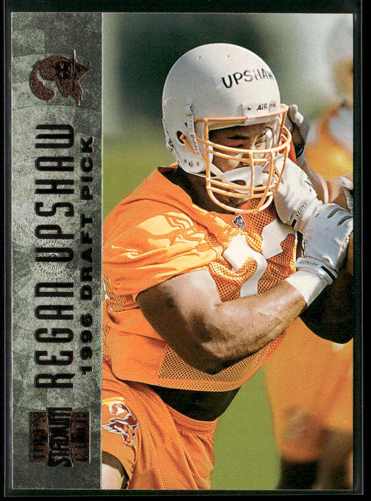 Regan Upshaw 1996 Stadium Club #147 RC Tampa Bay Buccaneers