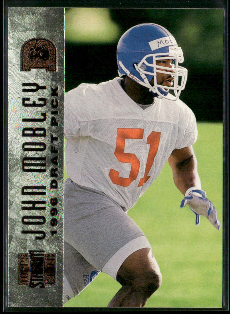 John Mobley 1996 Stadium Club #149 RC Denver Broncos