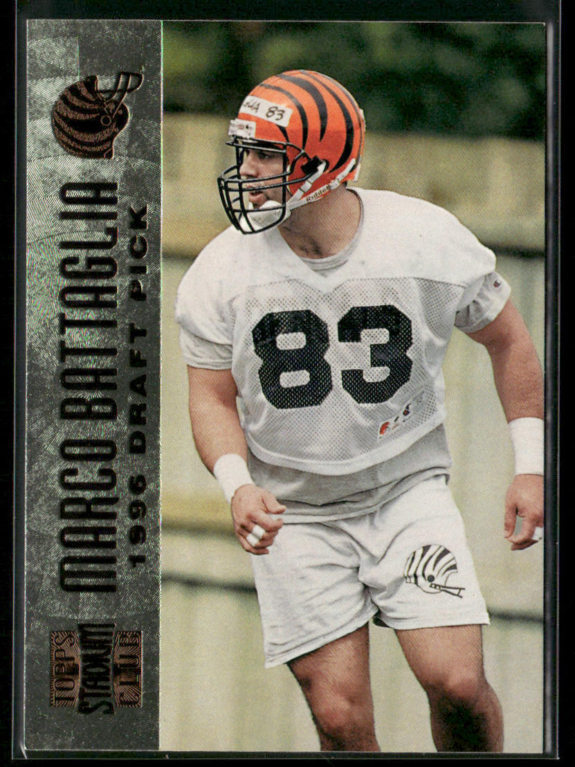 Marco Battaglia 1996 Stadium Club #151 RC Cincinnati Bengals