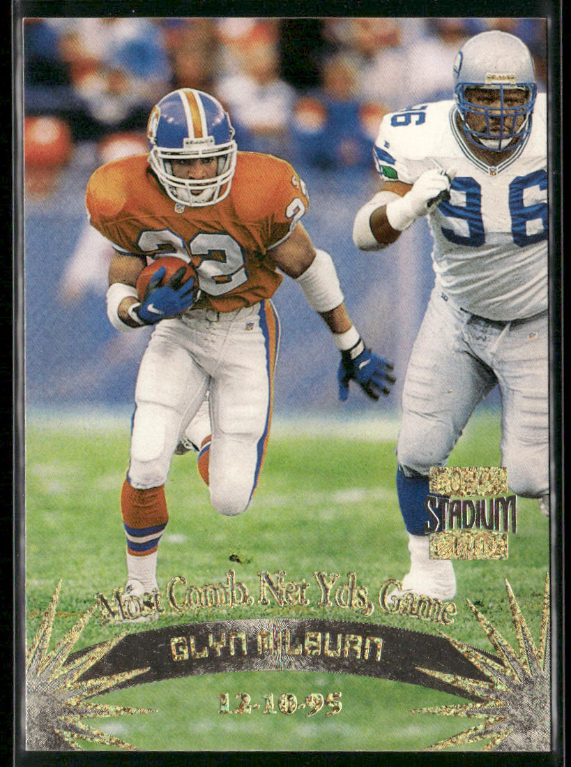 Glyn Milburn 1996 Stadium Club #176 Denver Broncos