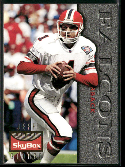 Jeff George 1995 SkyBox Premium #6 Atlanta Falcons