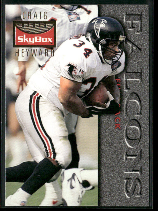 Craig Heyward 1995 SkyBox Premium #7 Atlanta Falcons