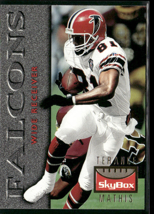 Terance Mathis 1995 SkyBox Premium #8 Atlanta Falcons