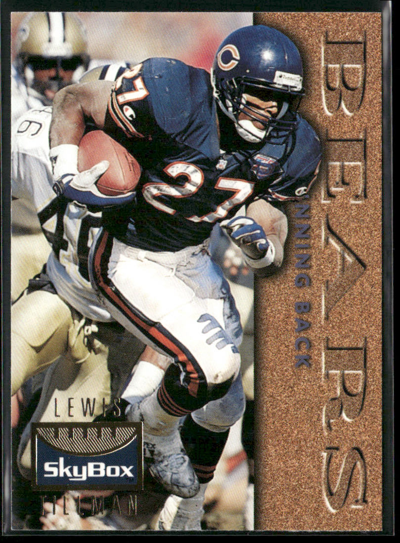 Lewis Tillman 1995 SkyBox Premium #21 Chicago Bears