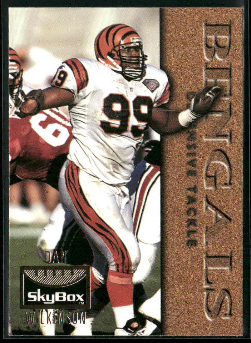 Dan Wilkinson 1995 SkyBox Premium #26 Cincinnati Bengals