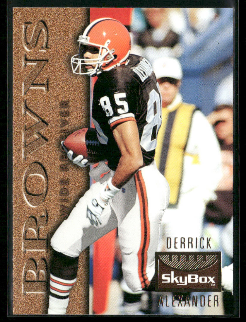 Derrick Alexander 1995 SkyBox Premium #27 Cleveland Browns