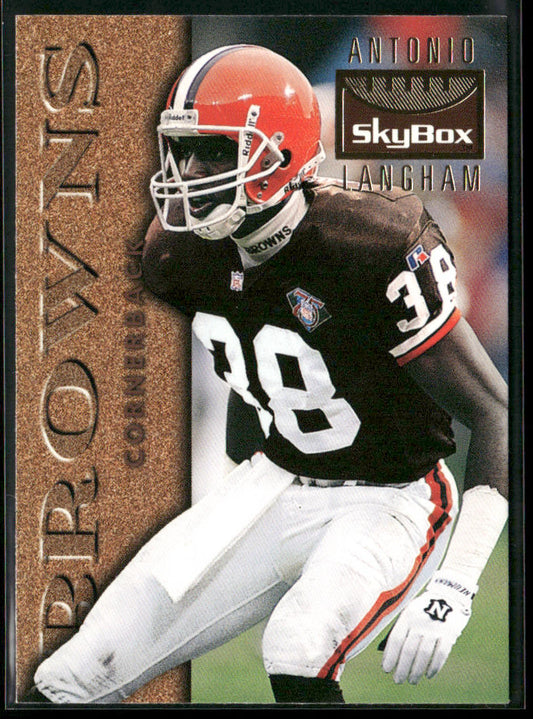 Antonio Langham 1995 SkyBox Premium #29 Cleveland Browns
