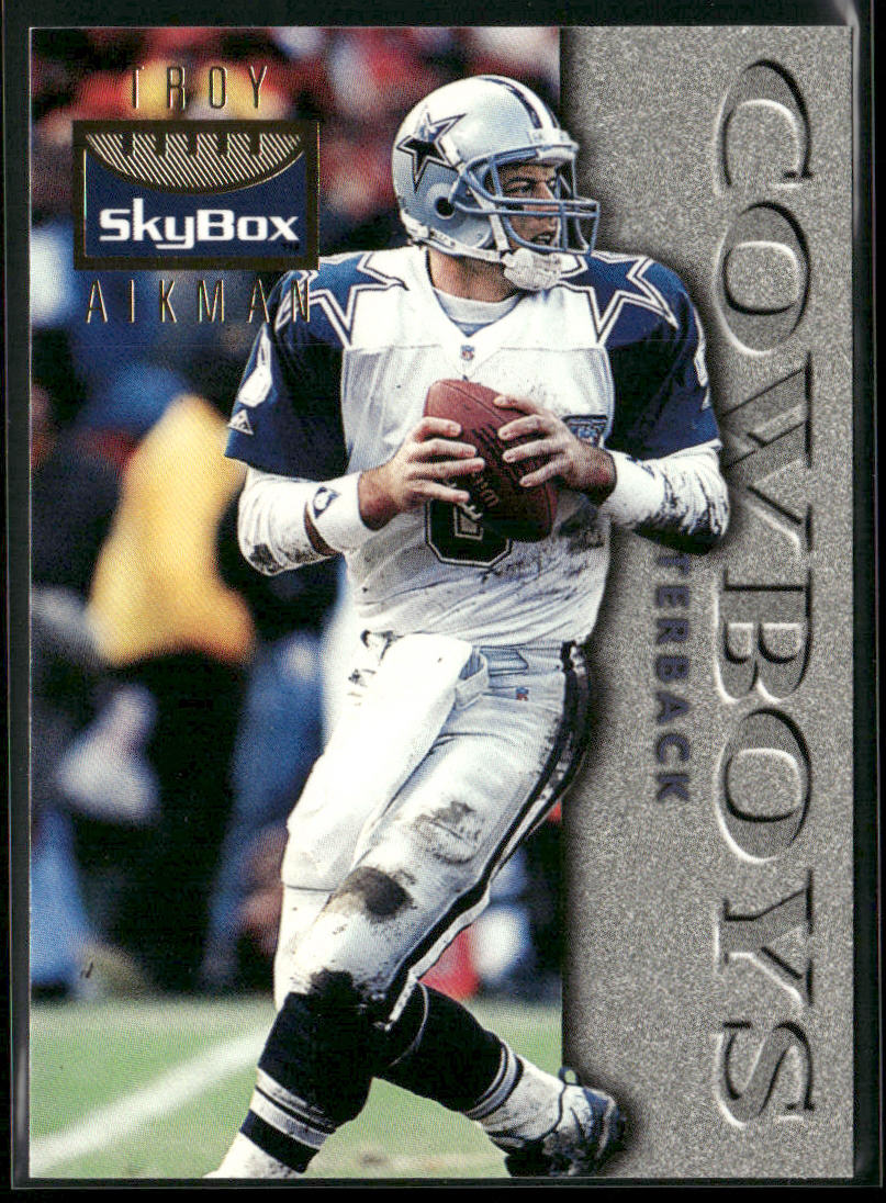 Troy Aikman 1995 SkyBox Premium #32 Dallas Cowboys