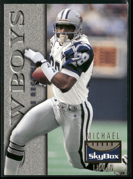 Michael Irvin 1995 SkyBox Premium #33 Dallas Cowboys