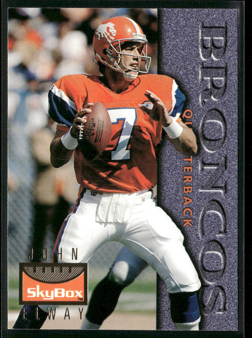 John Elway 1995 SkyBox Premium #36 Denver Broncos