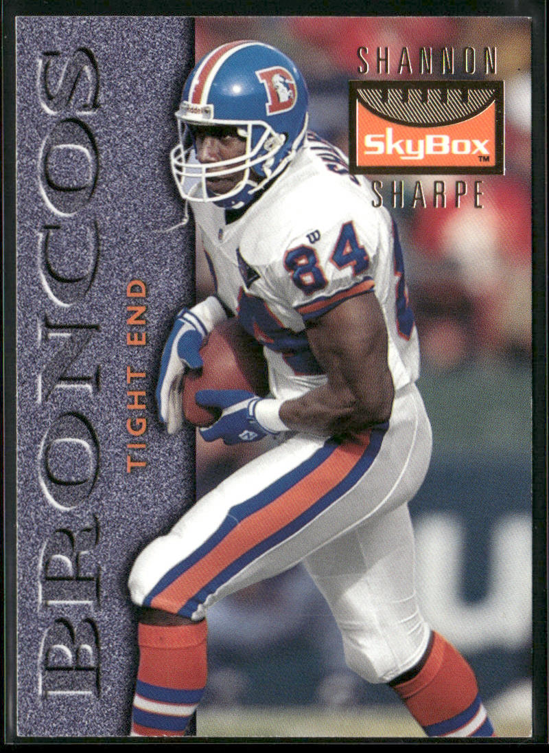 Shannon Sharpe 1995 SkyBox Premium #39 Denver Broncos