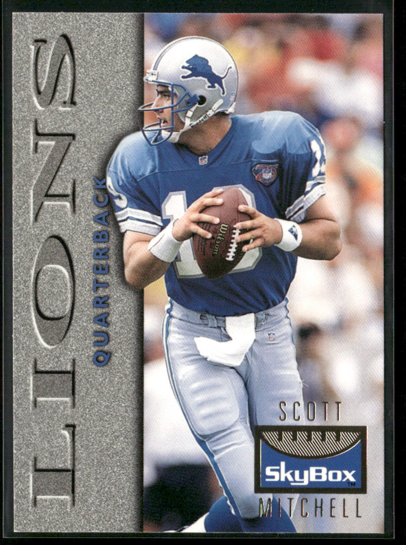 Scott Mitchell 1995 SkyBox Premium #40 Detroit Lions