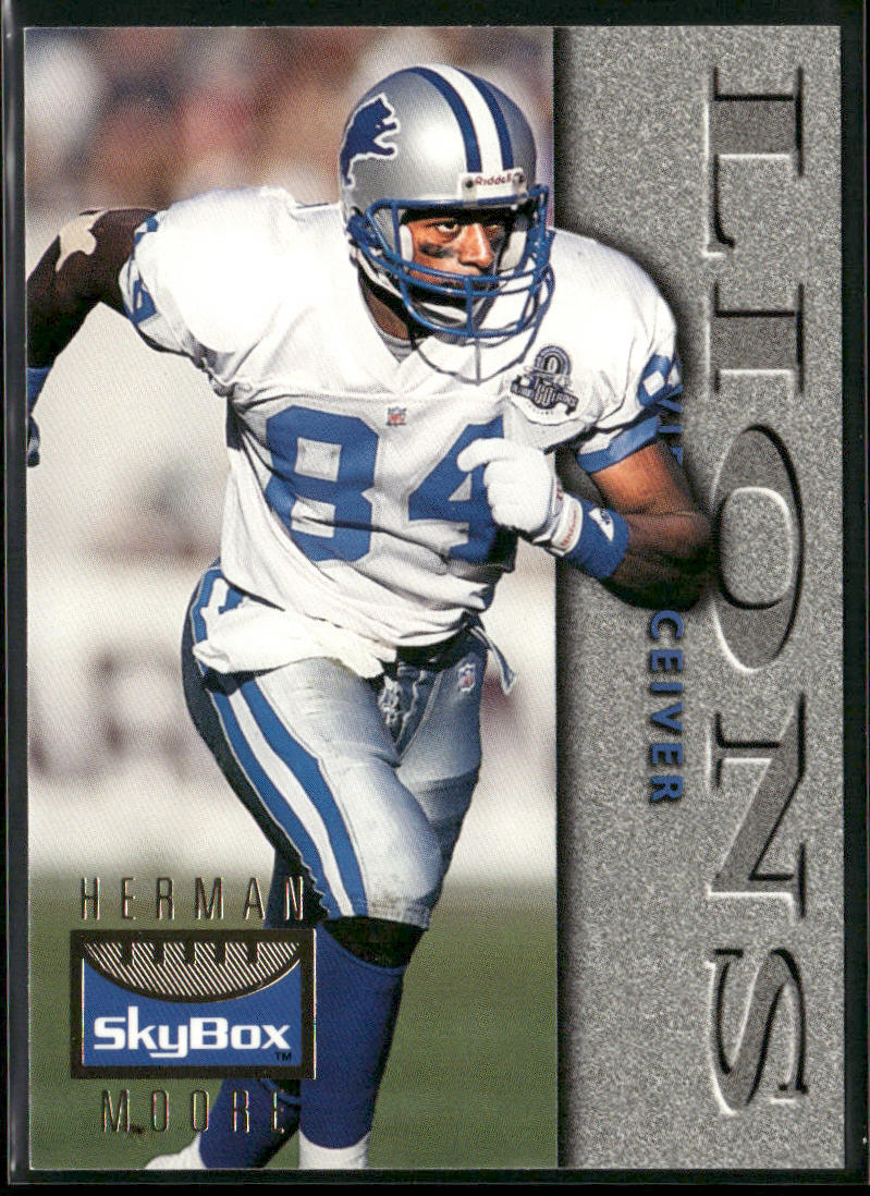 Herman Moore 1995 SkyBox Premium #41 Detroit Lions