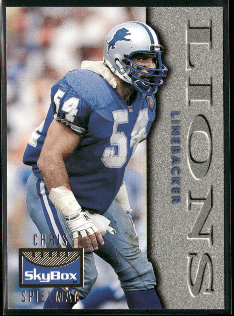 Chris Spielman 1995 SkyBox Premium #43 Detroit Lions