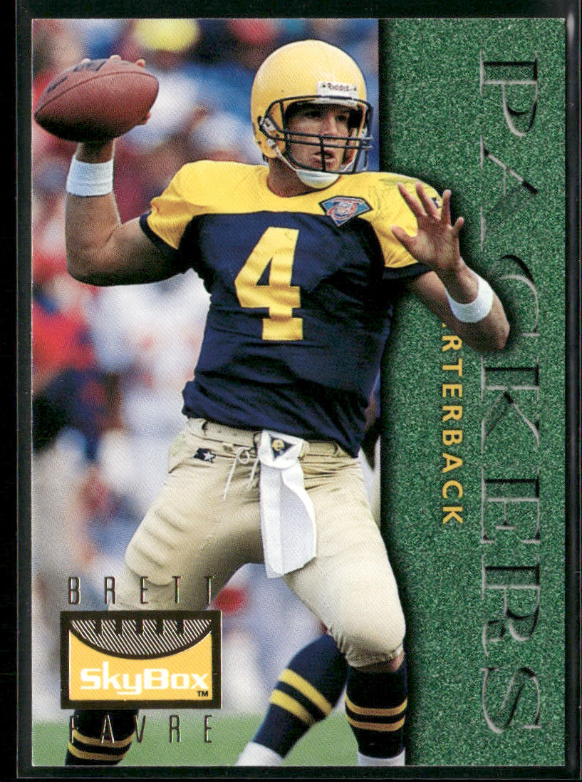 Brett Favre 1995 SkyBox Premium #46 Green Bay Packers