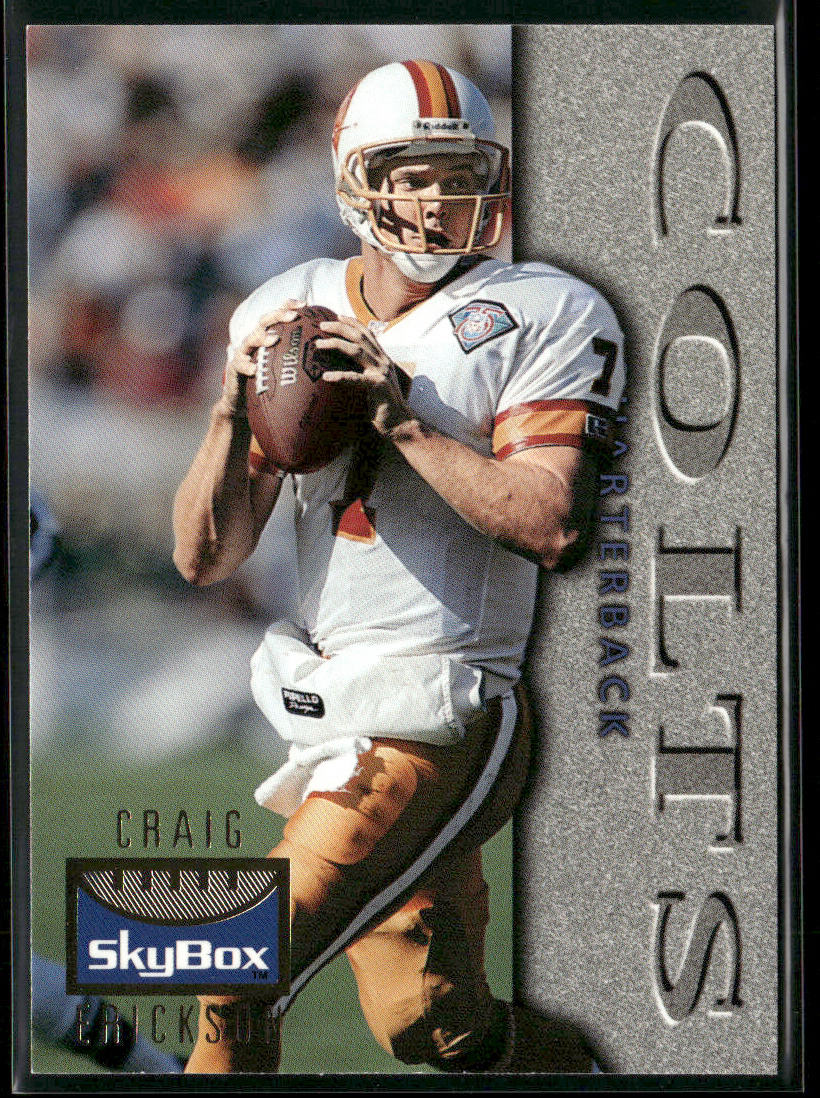 Craig Erickson 1995 SkyBox Premium #51 Indianapolis Colts