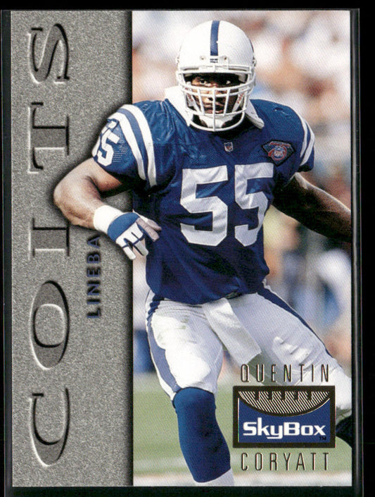 Quentin Coryatt 1995 SkyBox Premium #52 Indianapolis Colts