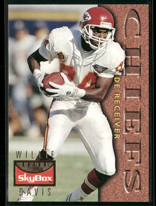 Willie Davis 1995 SkyBox Premium #63 Kansas City Chiefs