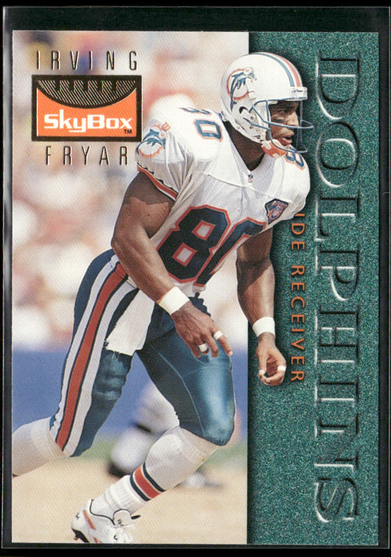 Irving Fryar 1995 SkyBox Premium #69 Miami Dolphins