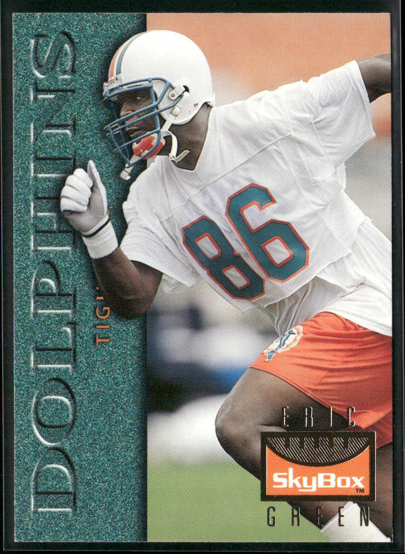 Eric Green 1995 SkyBox Premium #70 Miami Dolphins