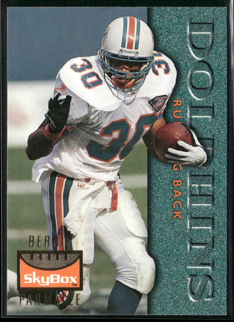 Bernie Parmalee 1995 SkyBox Premium #74 Miami Dolphins