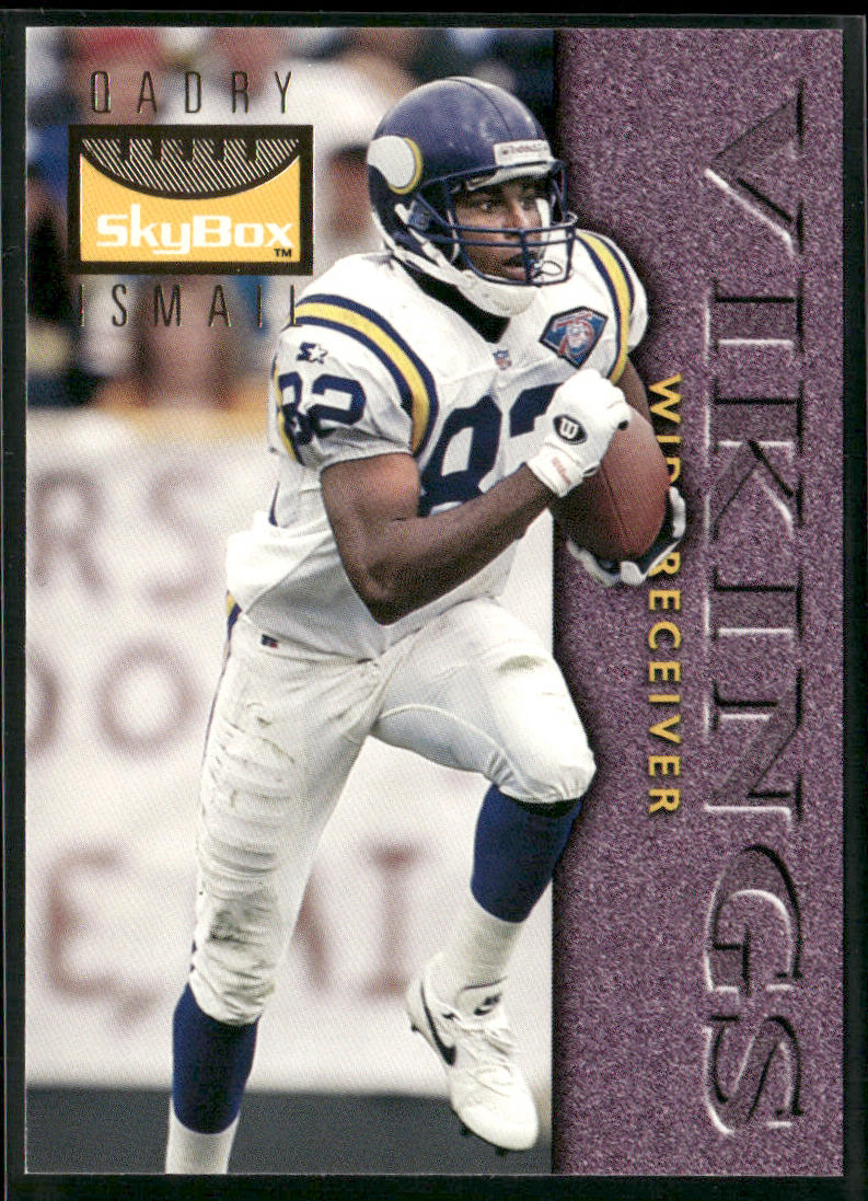Qadry Ismail 1995 SkyBox Premium #77 Minnesota Vikings