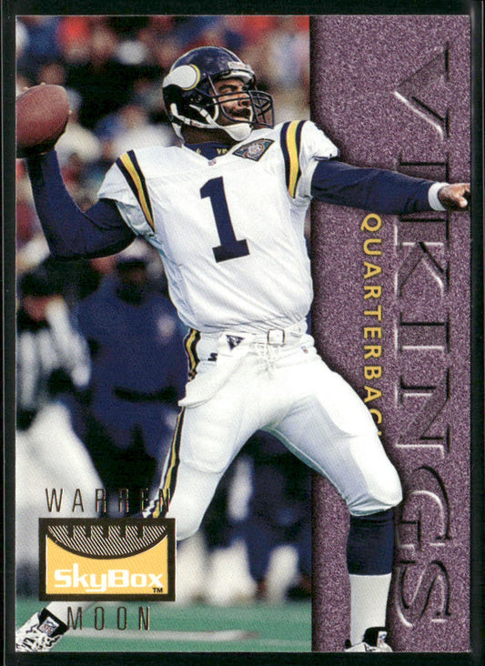 Warren Moon 1995 SkyBox Premium #78 Minnesota Vikings