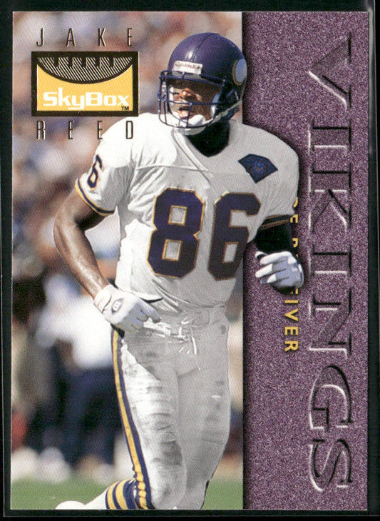 Jake Reed 1995 SkyBox Premium #79 Minnesota Vikings