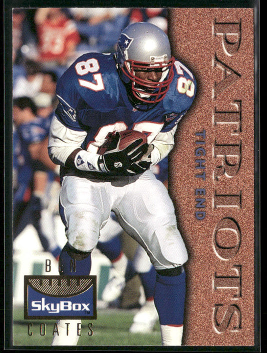 Ben Coates 1995 SkyBox Premium #82 New England Patriots