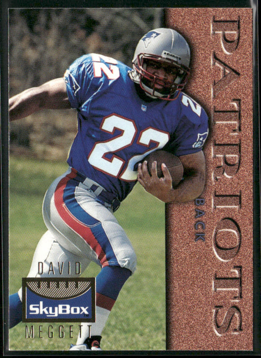 Dave Meggett 1995 SkyBox Premium #83 New England Patriots