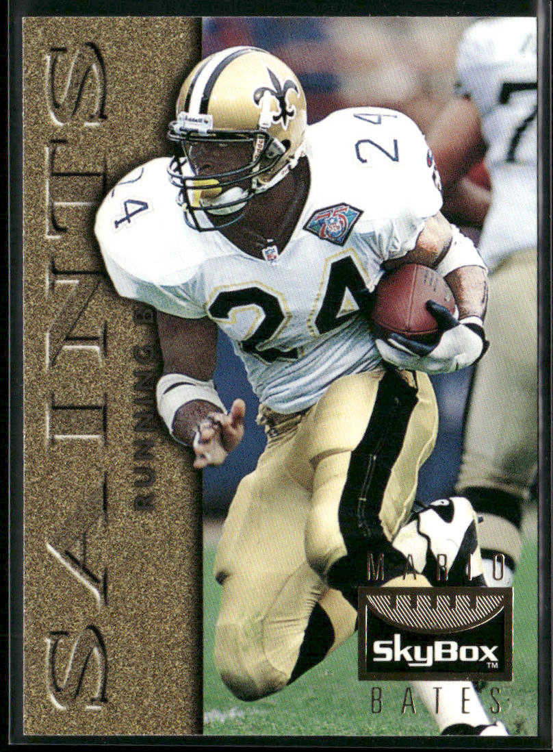Mario Bates 1995 SkyBox Premium #84 New Orleans Saints