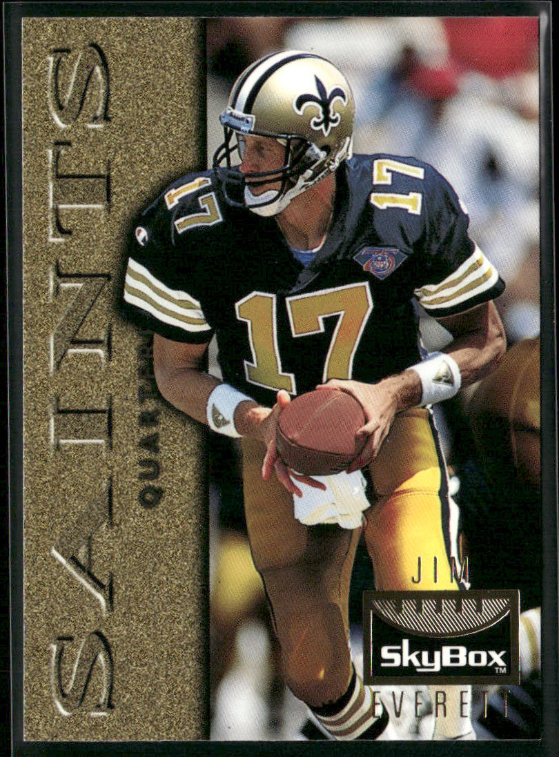 Jim Everett 1995 SkyBox Premium #85 New Orleans Saints