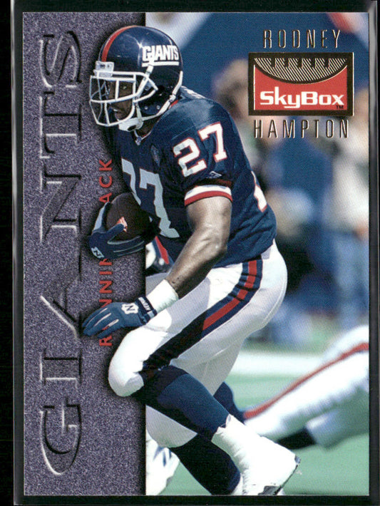 Rodney Hampton 1995 SkyBox Premium #89 New York Giants