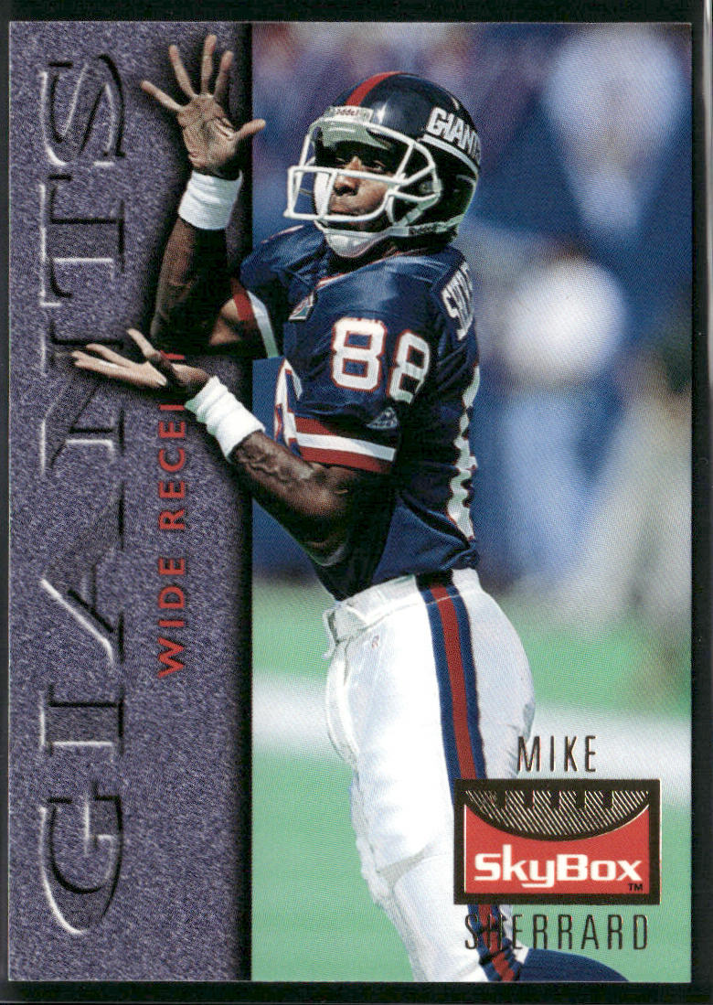 Mike Sherrard 1995 SkyBox Premium #92 New York Giants